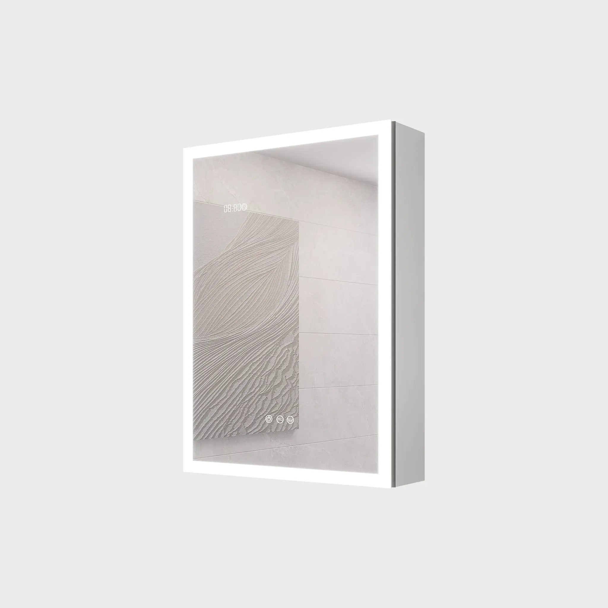 Bathroom Medicine Cabinet With Lights, LED Medicine Cabinet With Mirror, Lighted Medicine Cabinet With Defogger by Unique Piece Furniture