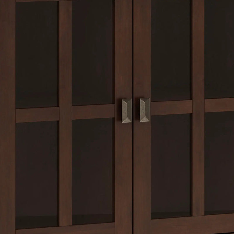 Artisan - Handcrafted Wide 4 Door Storage Cabinet by HouseOfZazla