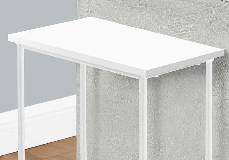 Accent Side Table, Narrow, Small, 2 Tier, Contemporary & Modern by HouseOfZazla
