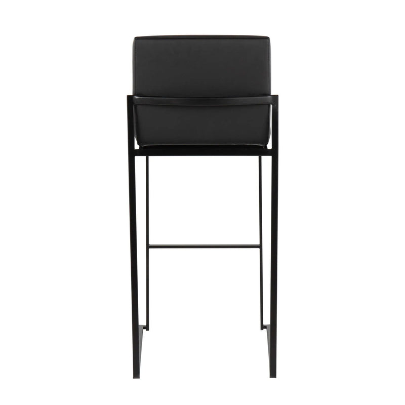 Fuji - Contemporary High Back Barstool Elegant Design by HouseOfZazla