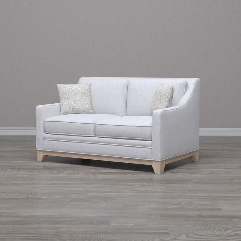 Loveseat With Casual Accent - Gray by HouseOfZazla
