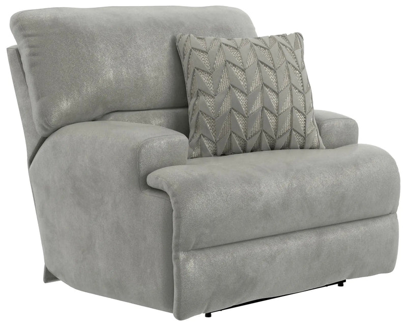 Renaldo - Power Recliner With Zero Gravity Recline - Stone by Unique Piece Furniture