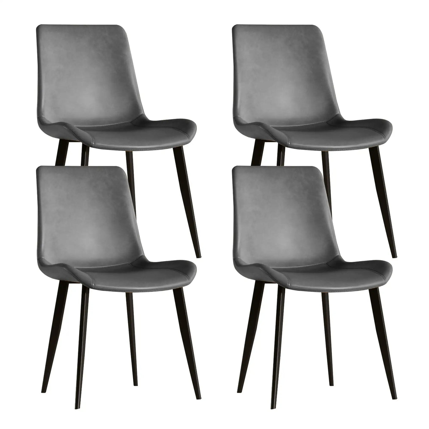 Modern Dining Chairs Ergonomic Design For Kitchen (Set of 4) by HouseOfZazla