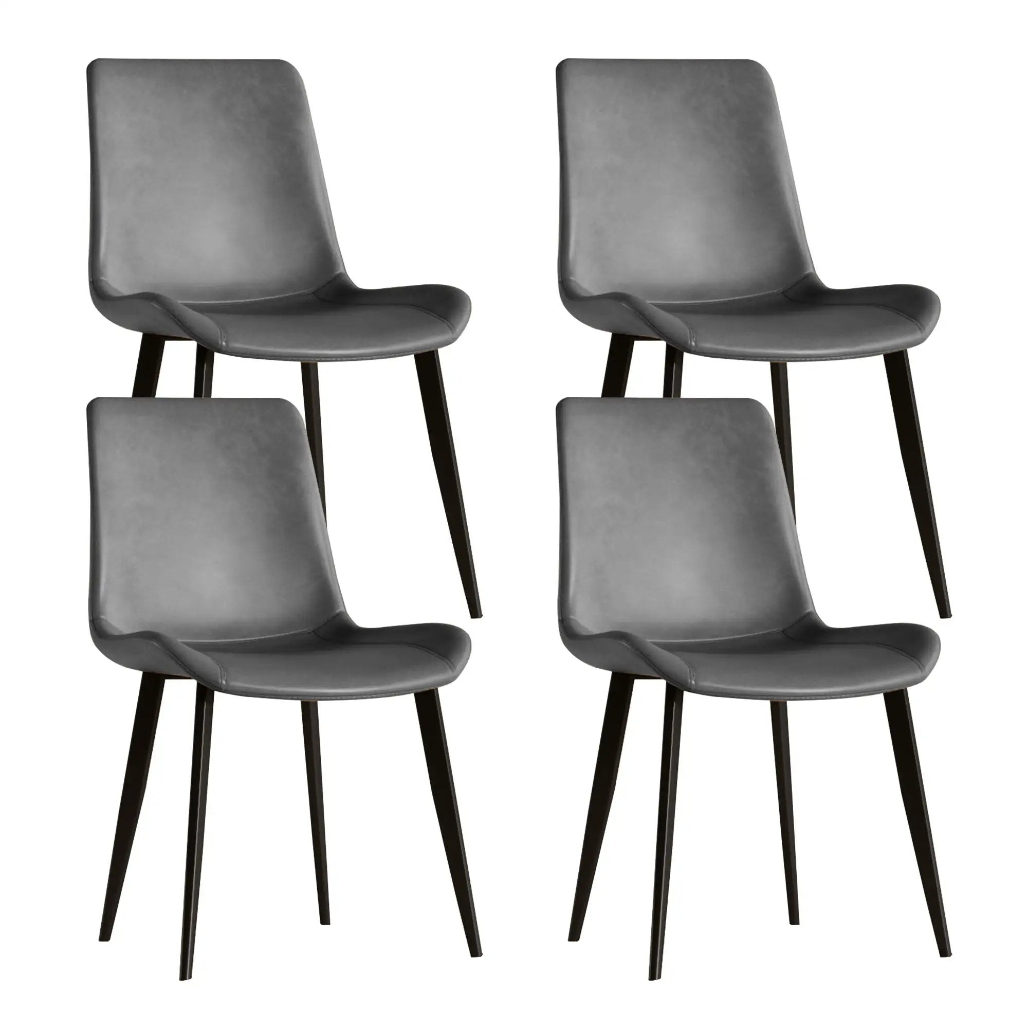 Modern Dining Chairs Ergonomic Design For Kitchen (Set of 4) by HouseOfZazla