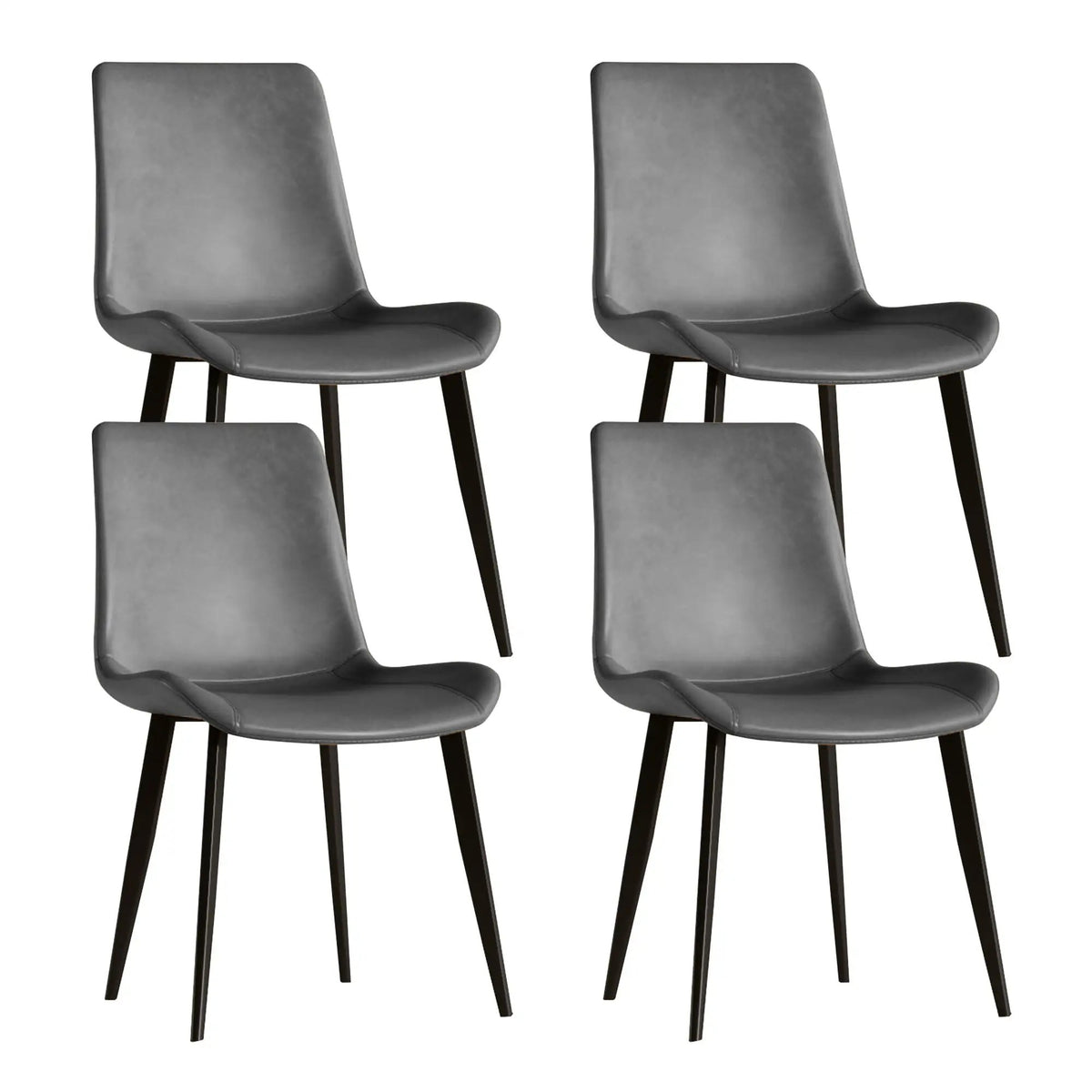 Modern Dining Chairs Ergonomic Design For Kitchen (Set of 4) by Unique Piece Furniture