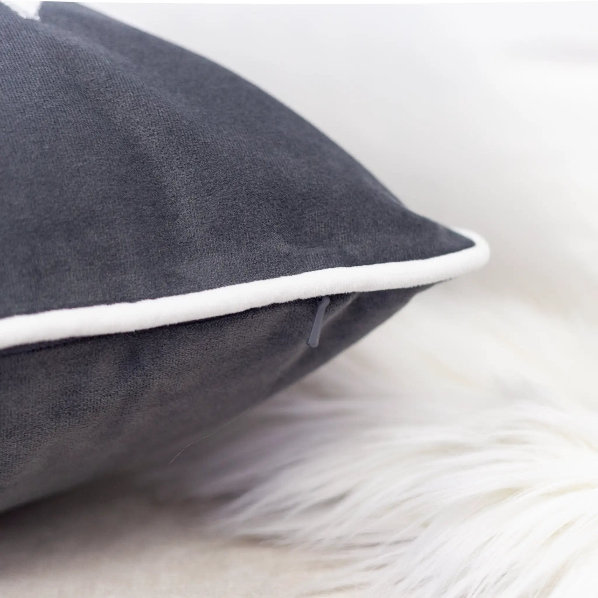 Nneka Let It Snow Lumbar Pillow by HouseOfZazla