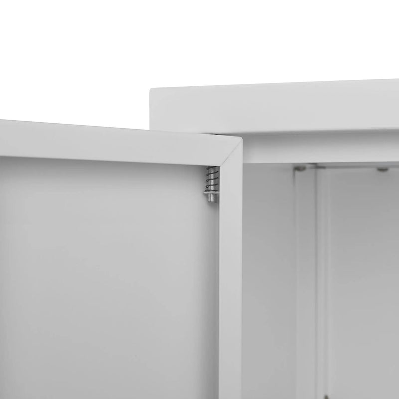 Modern Storage Cabinet With Adjustable Shelves, Magnetic Door Stopper by Unique Piece Furniture