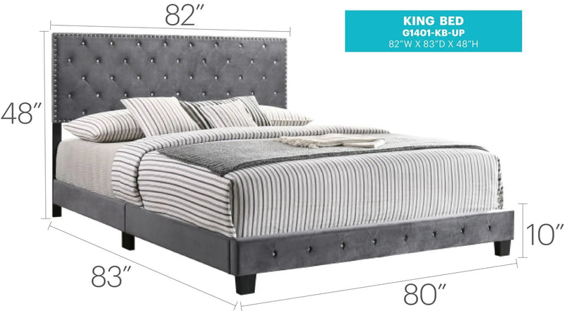 Luxurious Upholstered Bed by HouseOfZazla