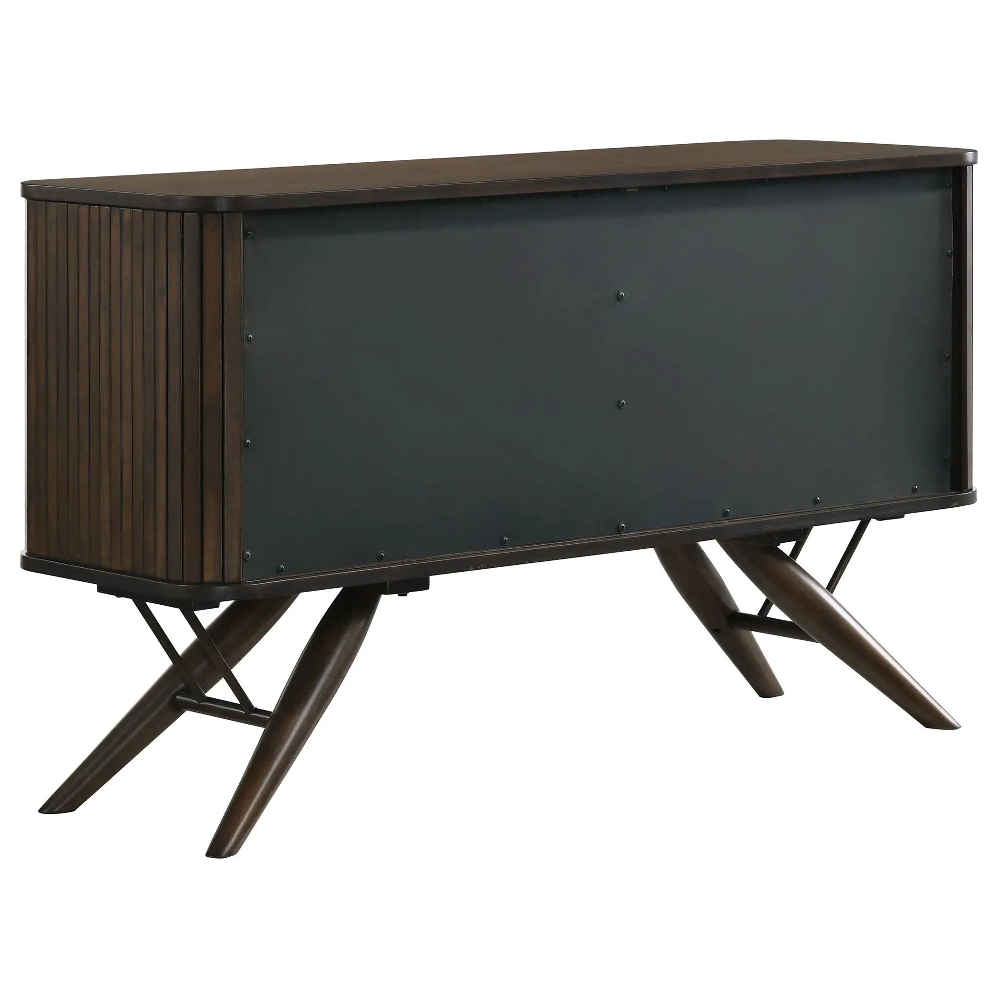 Wes - 2 Door Sideboard Buffet Storage Cabinet - Walnut