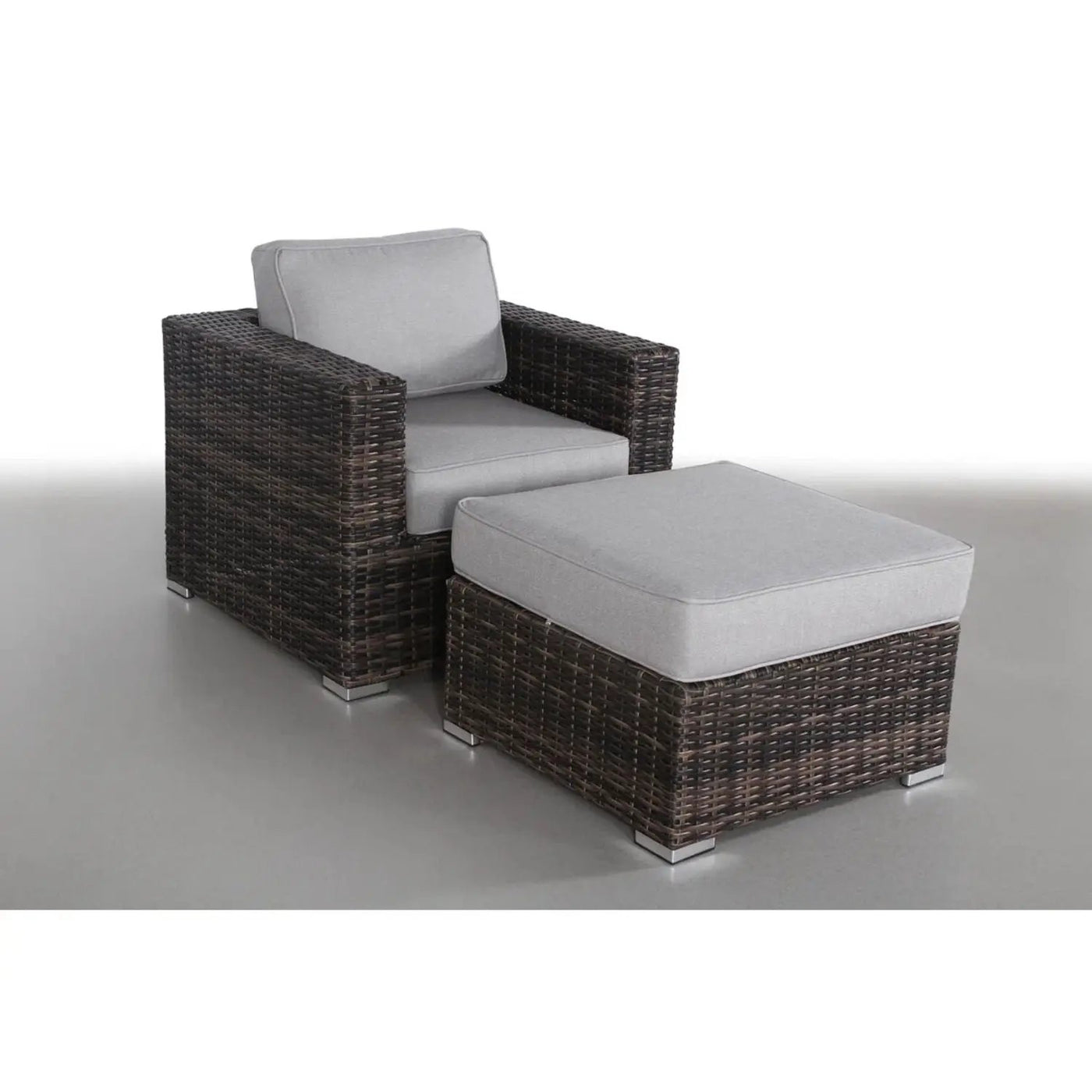 Outdoor Patio Chair Set For Patio With Foam Cushions by Unique Piece Furniture