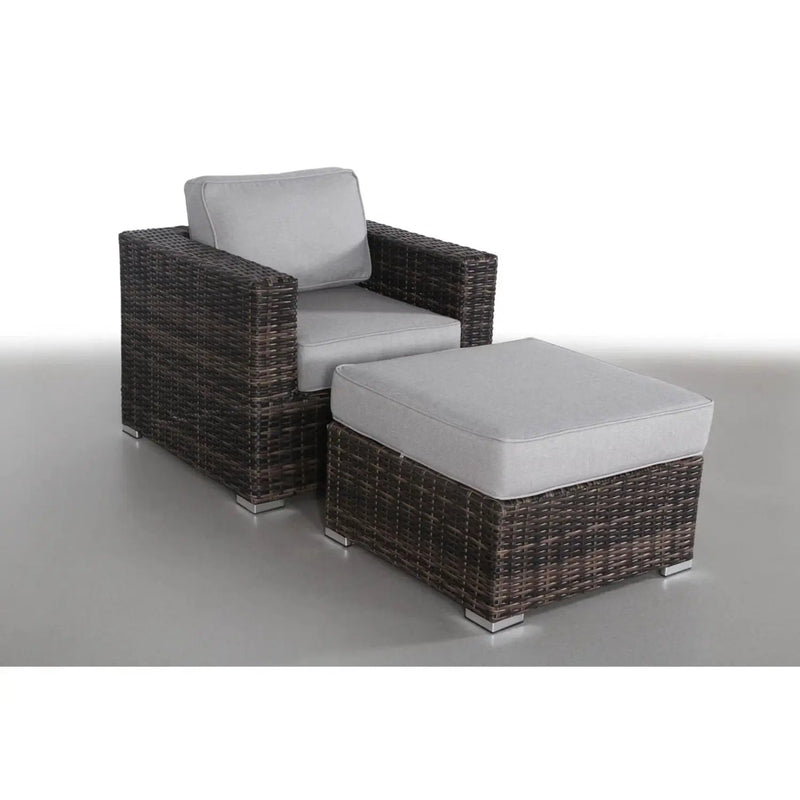 Outdoor Patio Chair Set For Patio With Foam Cushions by HouseOfZazla