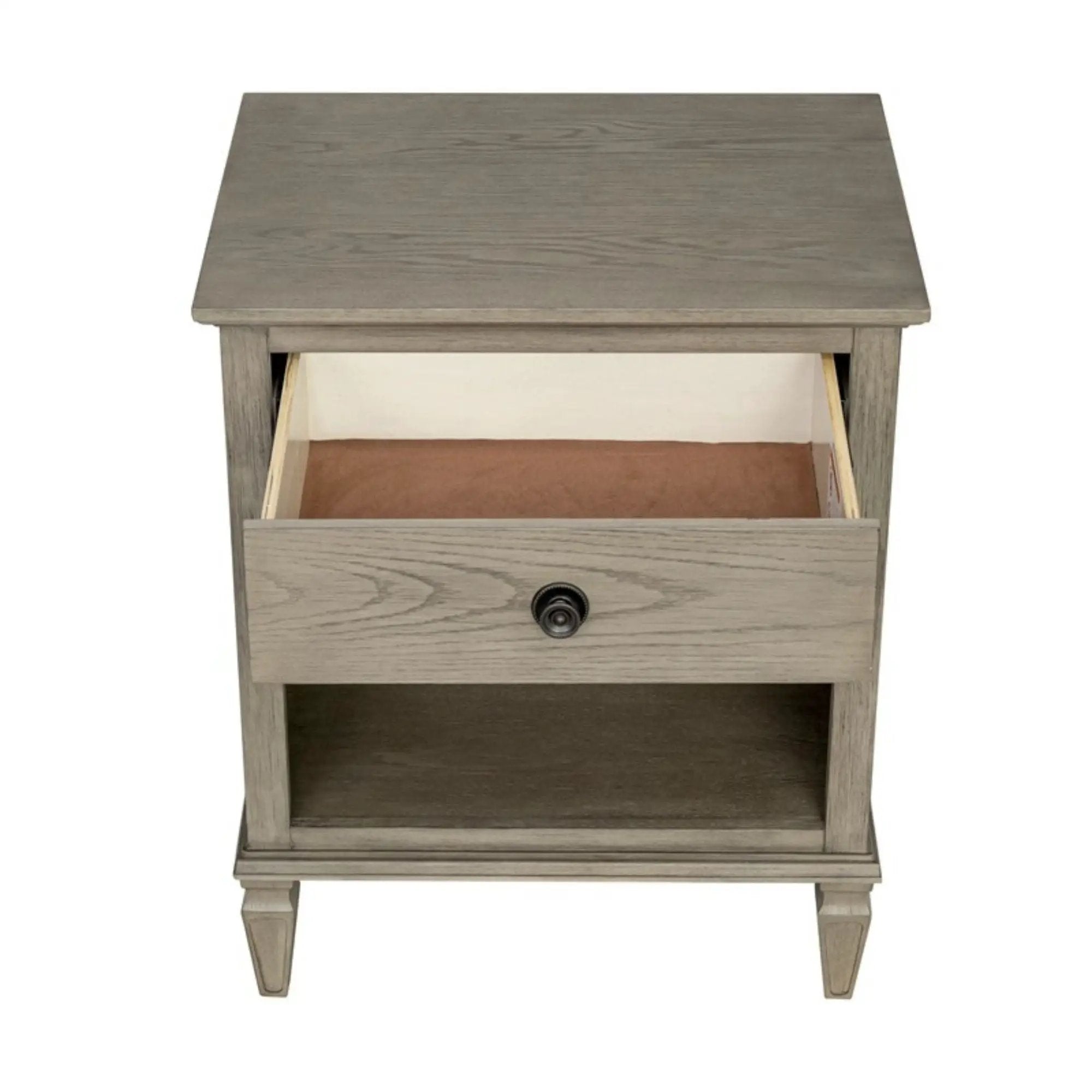 Victoria - Nightstand With Open Storage by HouseOfZazla