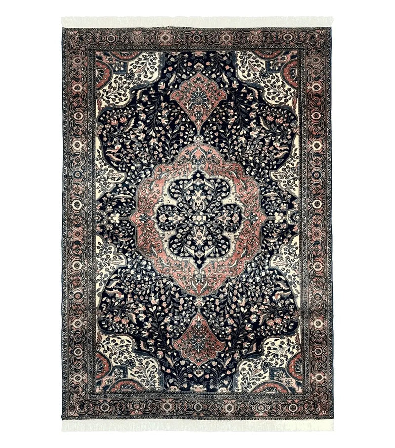 Antique Persian Sarouk Farahan Rug 4x7, Collectible Persian Carpet by Jewel Rugs
