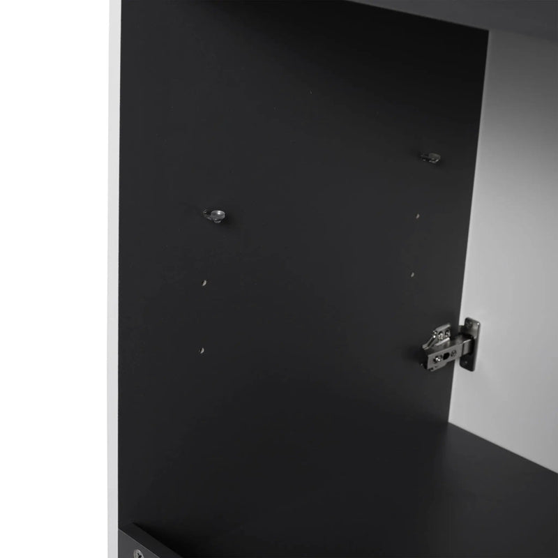 Modern Freestanding Bathroom Vanity With Soft Close Cabinet Doors by HouseOfZazla