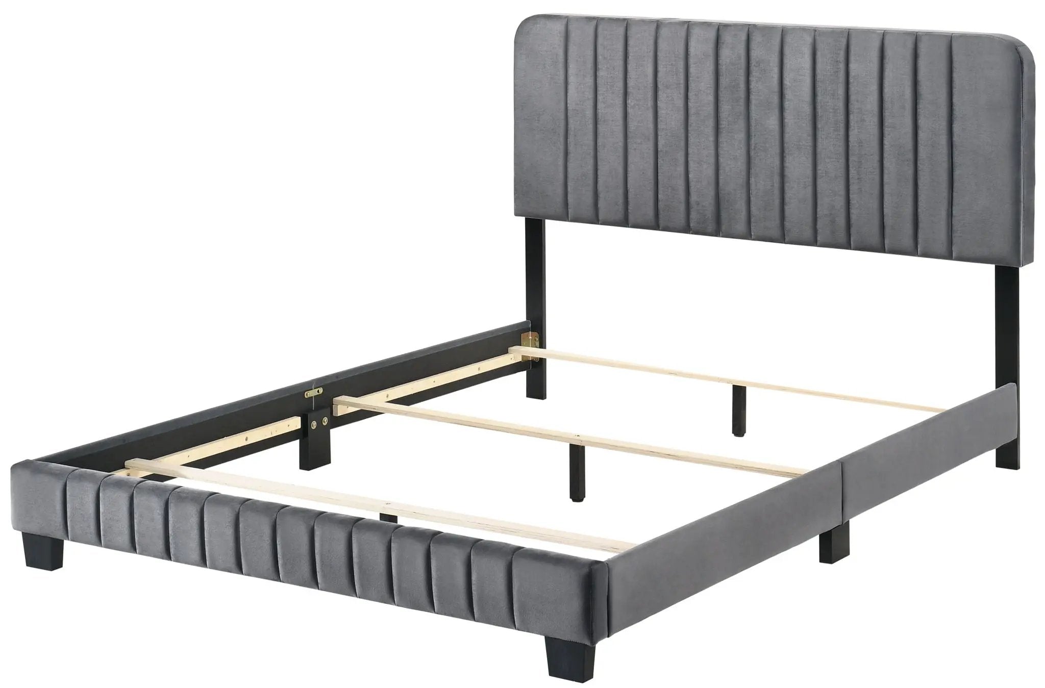 Channel Tufted Bed by HouseOfZazla
