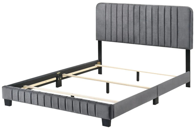 Channel Tufted Bed by HouseOfZazla