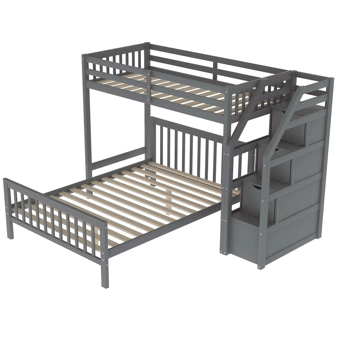 Loft Bed With Staircase And Storage by Unique Piece Furniture
