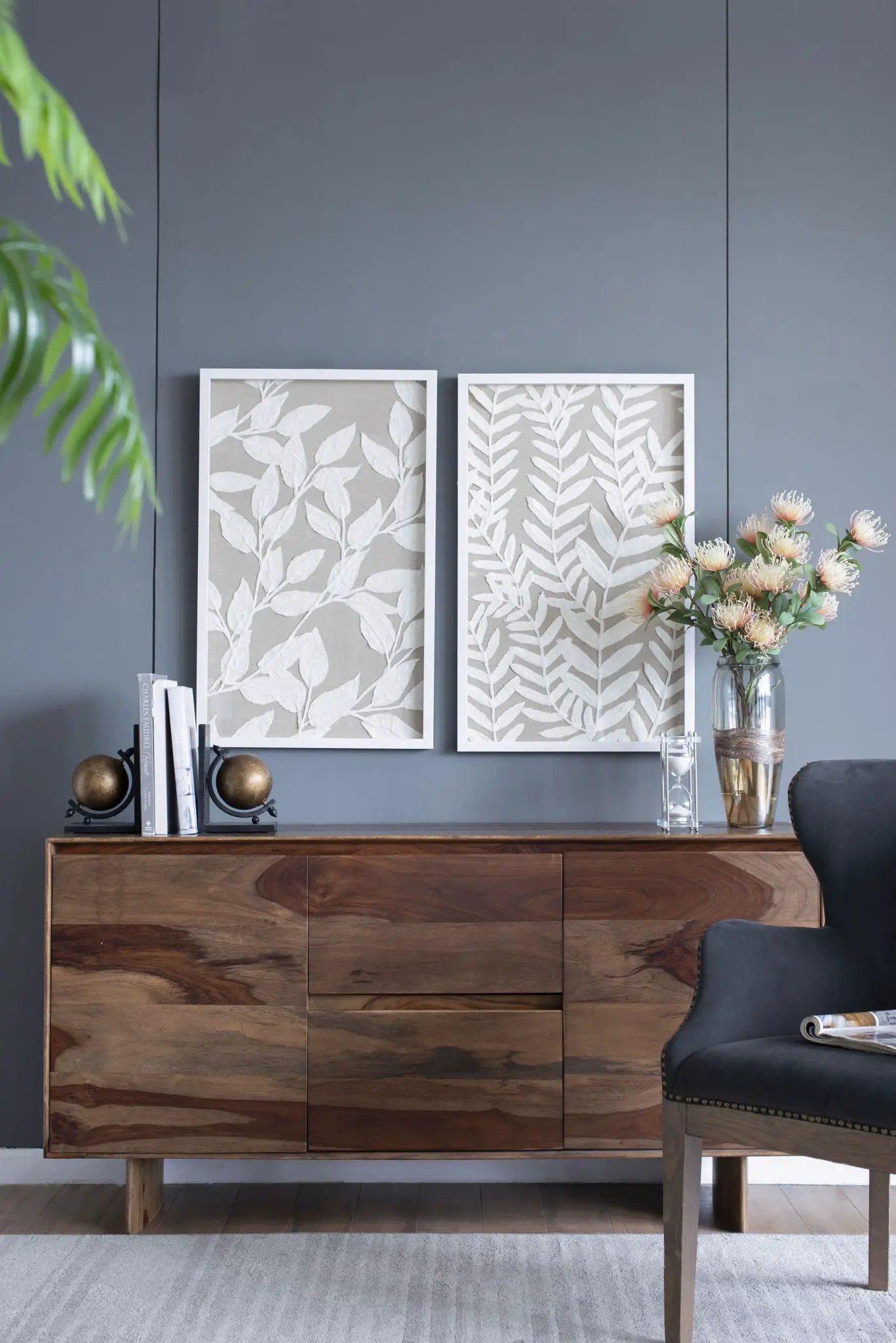 Shadow Box Wall Decor (Set of 2) - White by HouseOfZazla