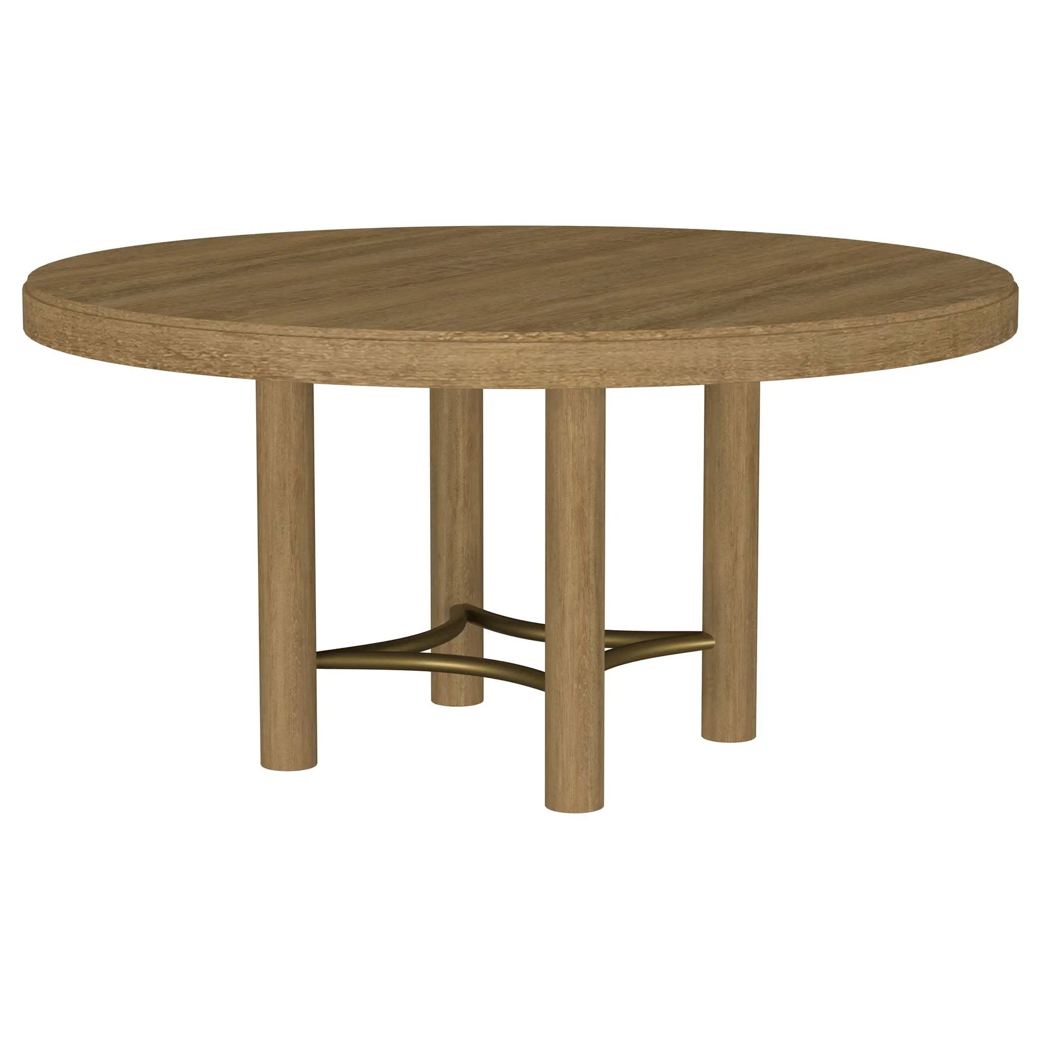 Arini 7-piece Round Dining Table Set Sand Wash and Black by Unique Piece Furniture