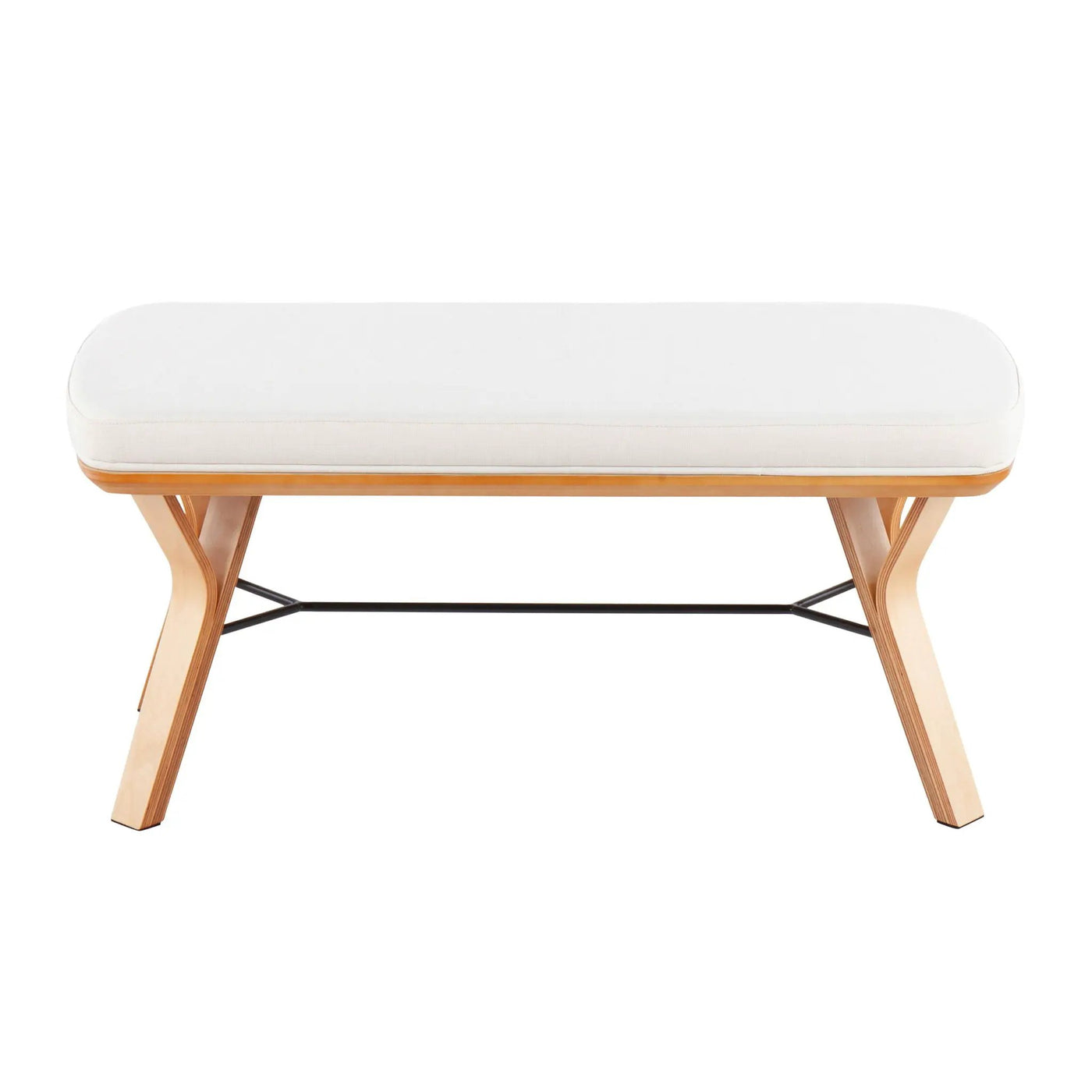 Folia - Mid Century / Modern Bench by HouseOfZazla