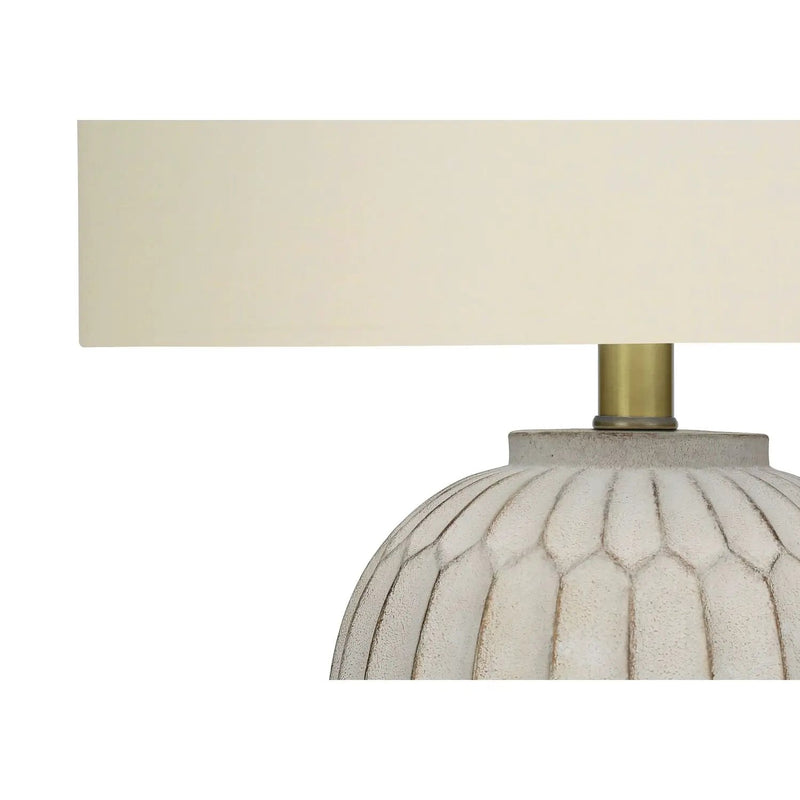 Table Lamp, Lighting, Transitional - Cream by Unique Piece Furniture