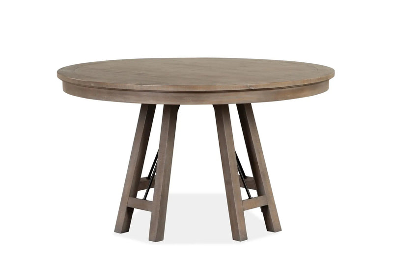 Paxton Place - Round Dining Table - Dovetail Gray by Unique Piece Furniture
