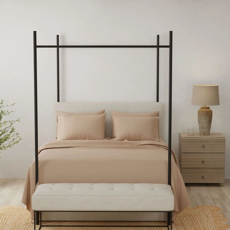 Brushed Hypoallergenic Split Sheet Set