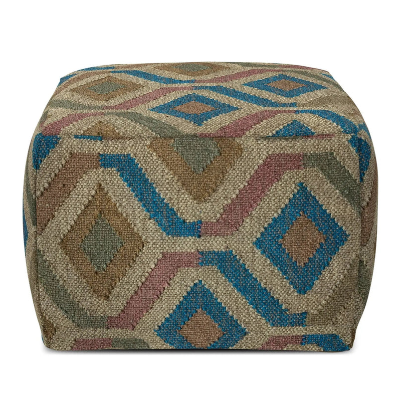 Johanna - Handcrafted Square Pouf by Unique Piece Furniture