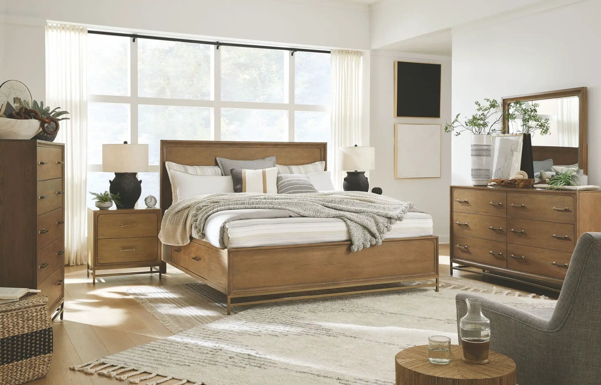 Lindon - Double Drawer Dresser by Unique Piece Furniture