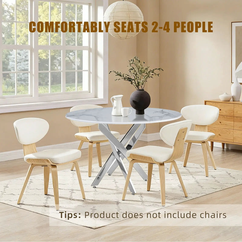 Modern Round Table For Dining Room by HouseOfZazla