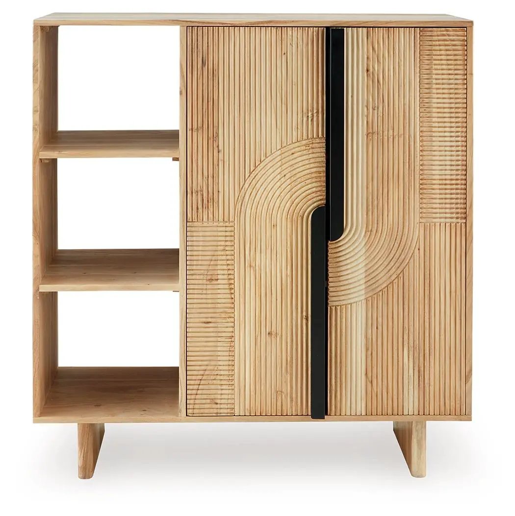 Kierwell - Accent Cabinet - Natural by Unique Piece Furniture