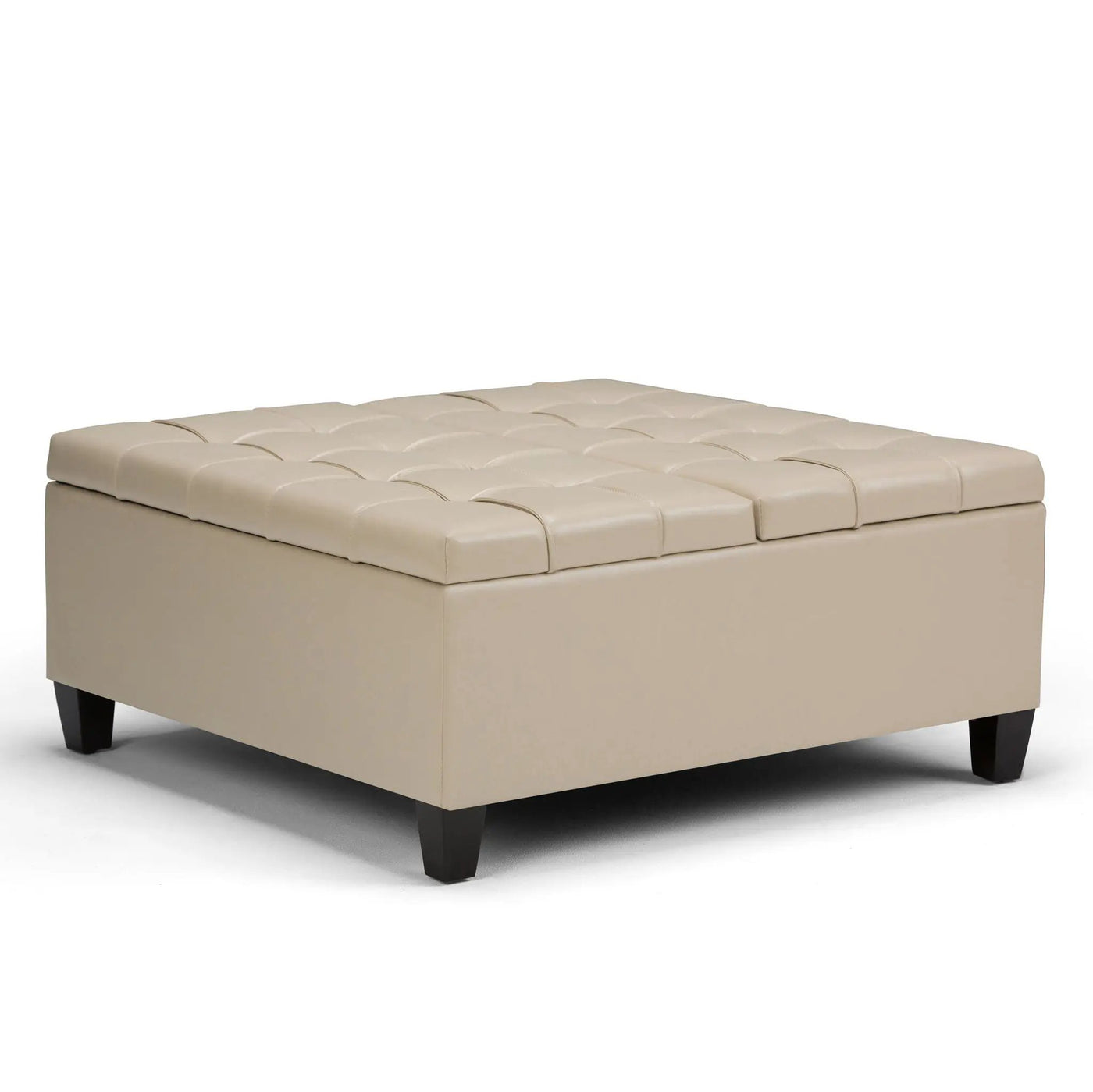 Harrison - Upholstered Coffee Table Storage Ottoman by HouseOfZazla