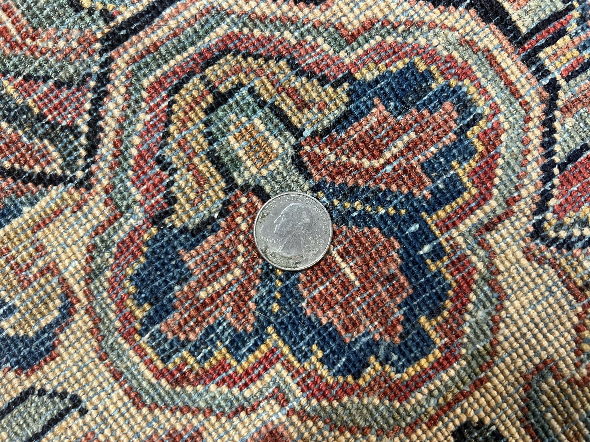 Persian Sarouk Rug 12x17, Wool Hand Knotted Antique Carpet, Dark Red, Traditional Floral Oriental Rug, 12 x 17 Extra Large Handmade Rug by Jewel Rugs