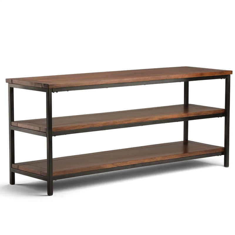 Skyler - TV Media Stand - Dark Cognac Brown by HouseOfZazla