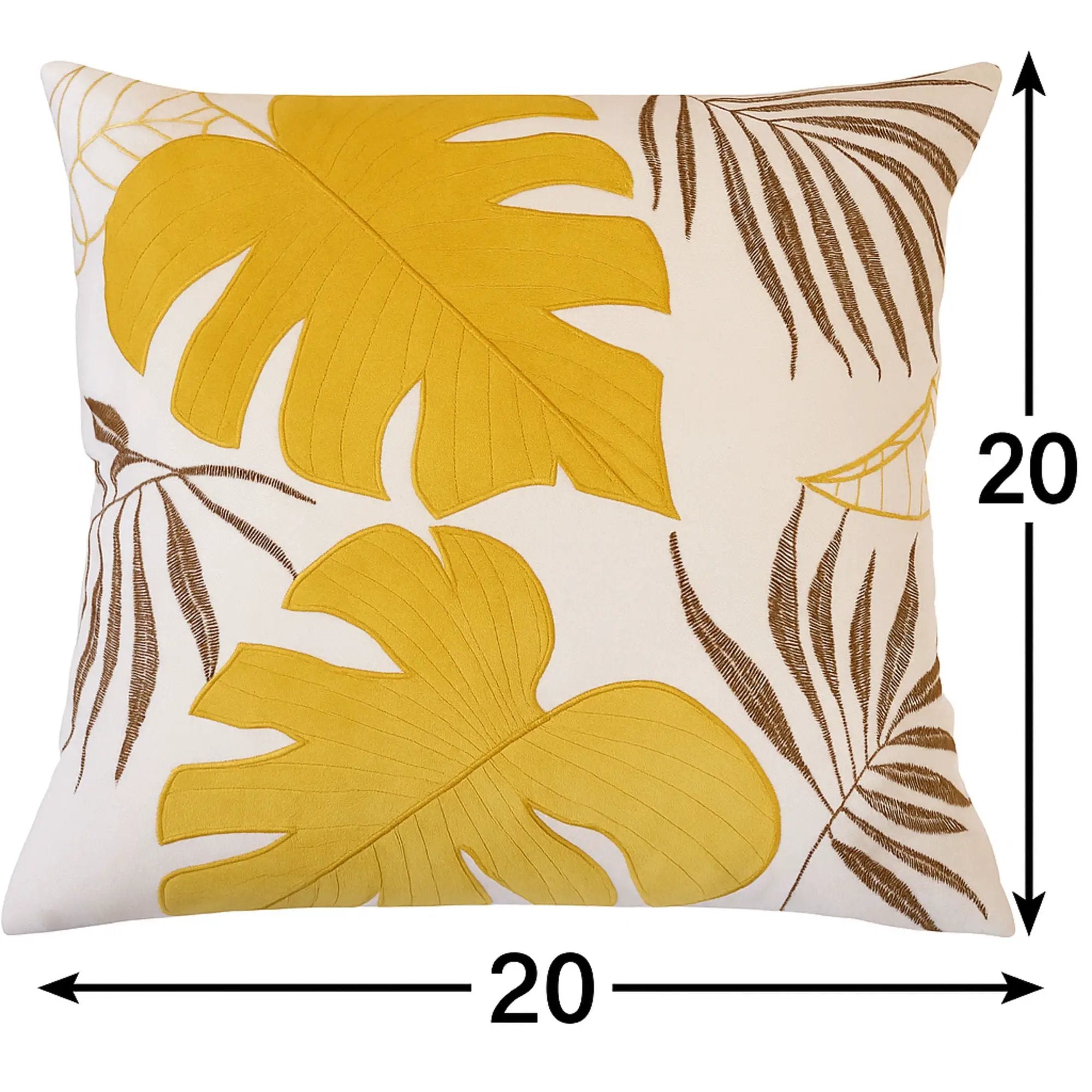 Autumn Vibes Leaf Accent Pillow by HouseOfZazla