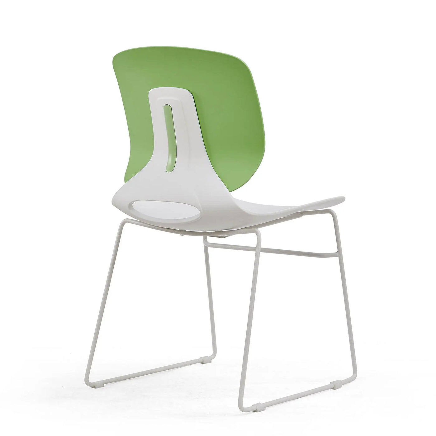 Ergonomic Backrest Stacking Chairs (Set of 4) by HouseOfZazla