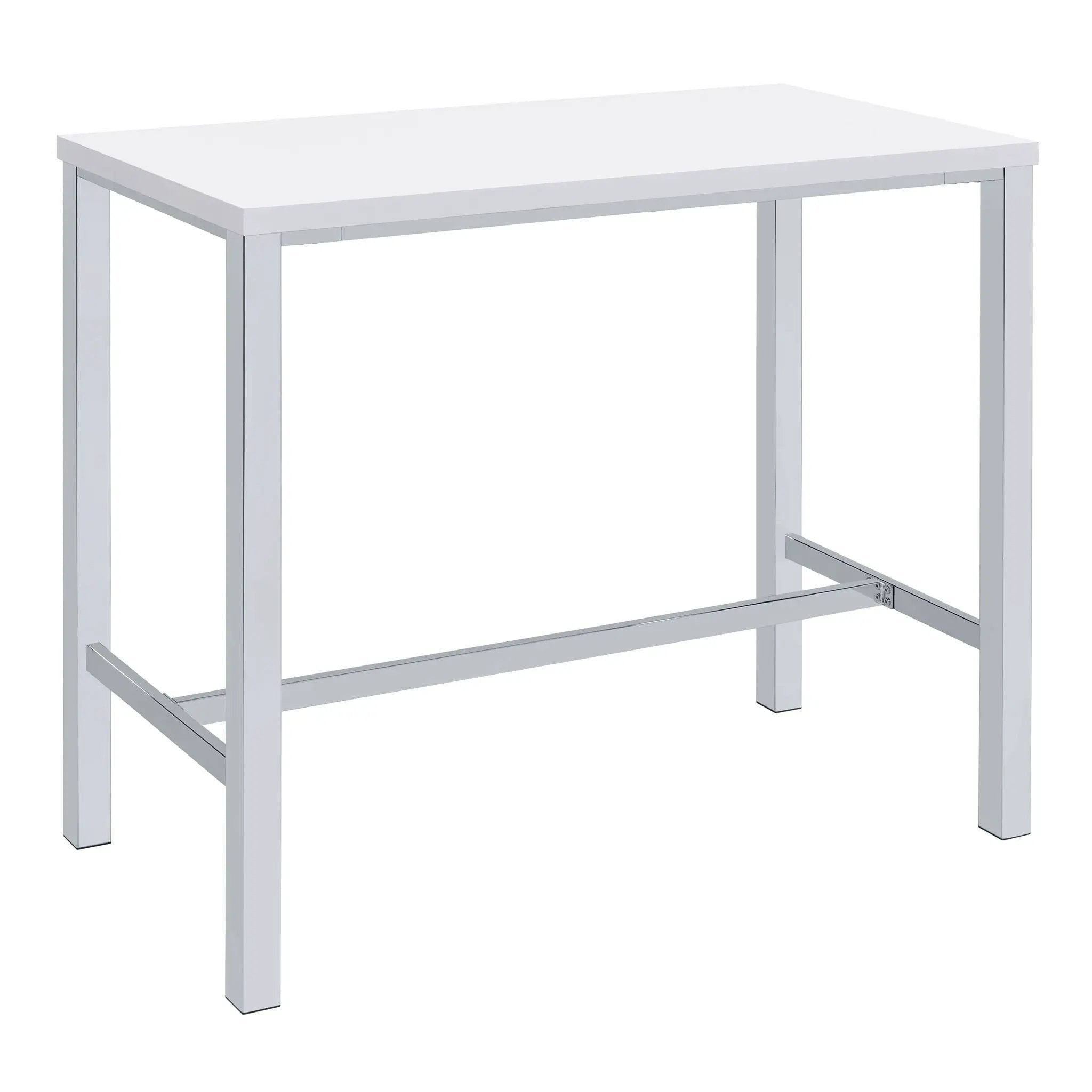 Nimitz - 5 Piece Bar Set - Gloss White by HouseOfZazla