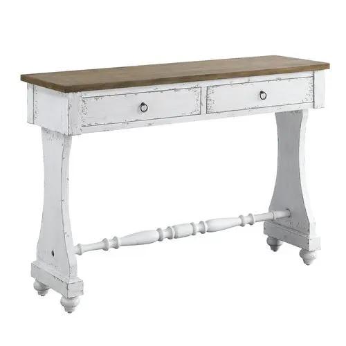 Carminda - Console Table - Antique White by Unique Piece Furniture