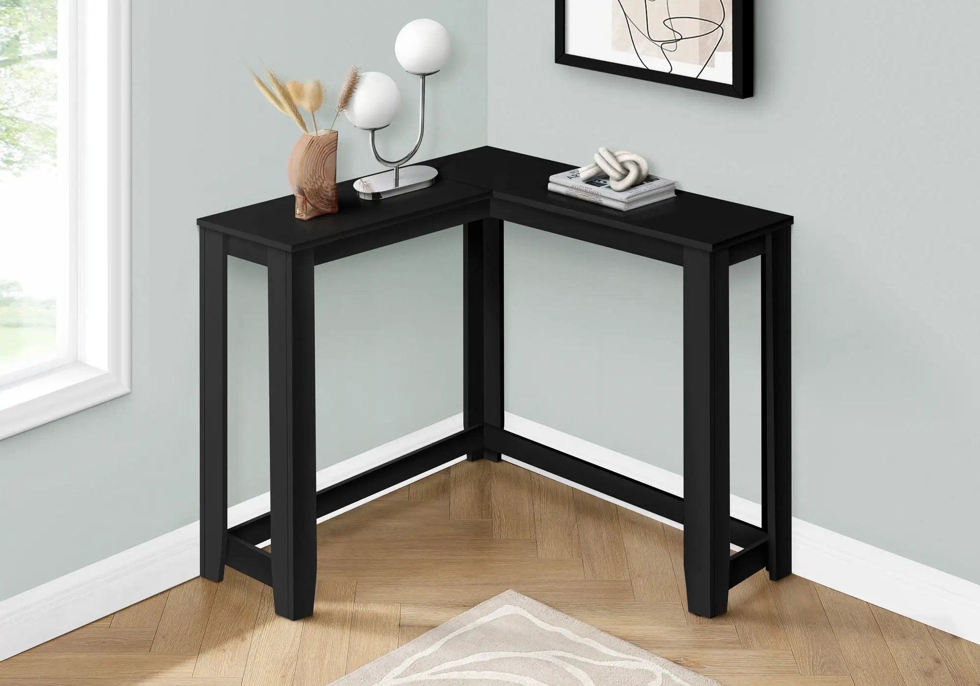 Corner Accent Console Table For Entryway, Unique Design Contemporary & Modern by Unique Piece Furniture
