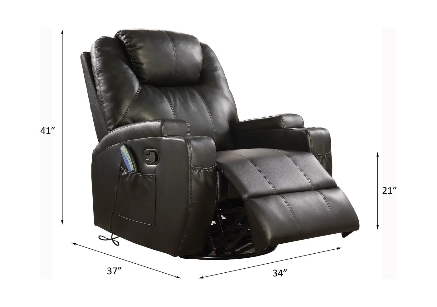 Waterlily - Rocker Recliner w/Swivel (Motion) by Unique Piece Furniture