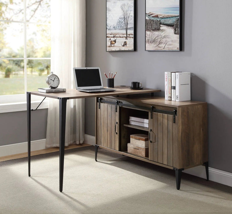 Zakwani Wood Writing Desk by HouseOfZazla