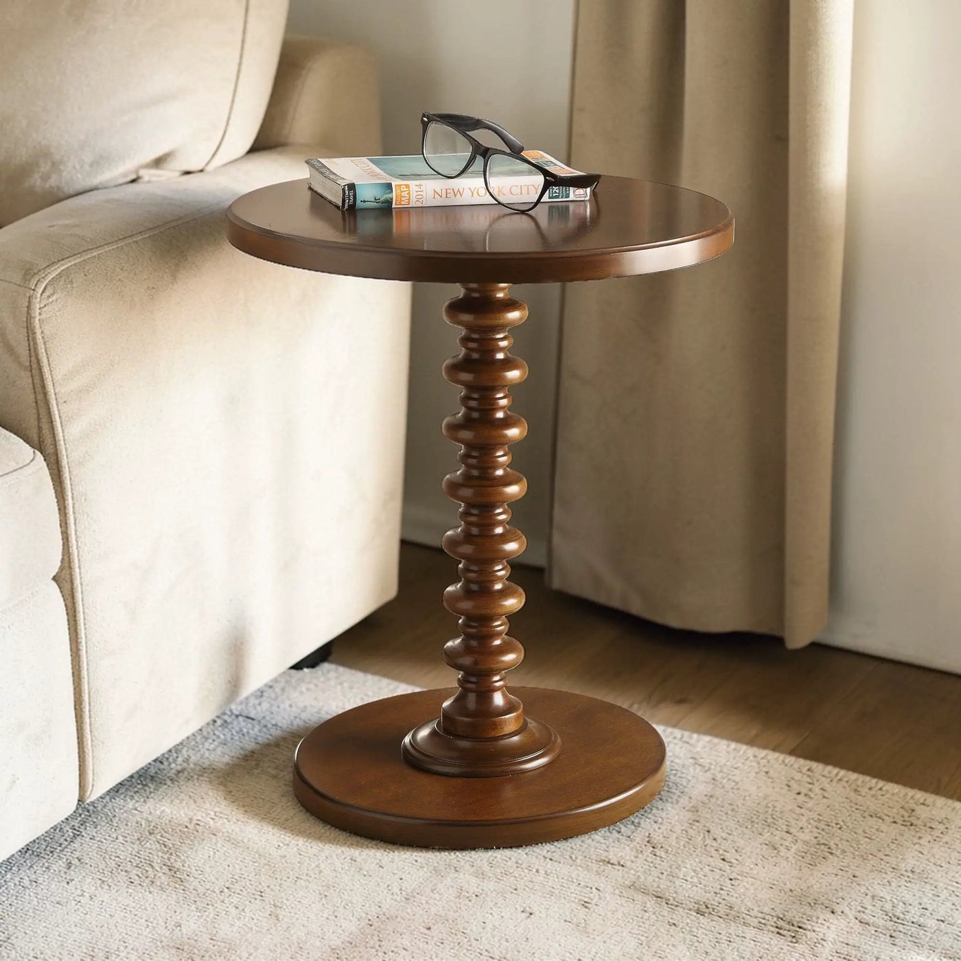 Acton - Round Accent Table by Unique Piece Furniture
