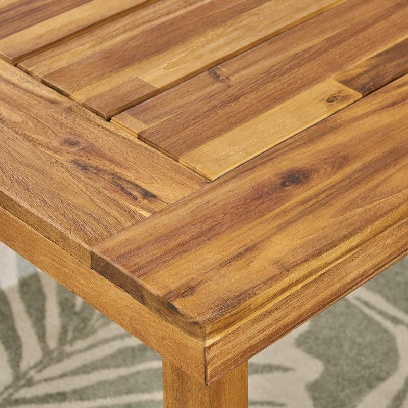 Outdoor Dining Set - Sandblast Natural Finish by HouseOfZazla