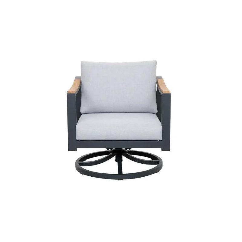 2 Nova Aluminum Swivel Rocking Chair by Outdoor-USA®