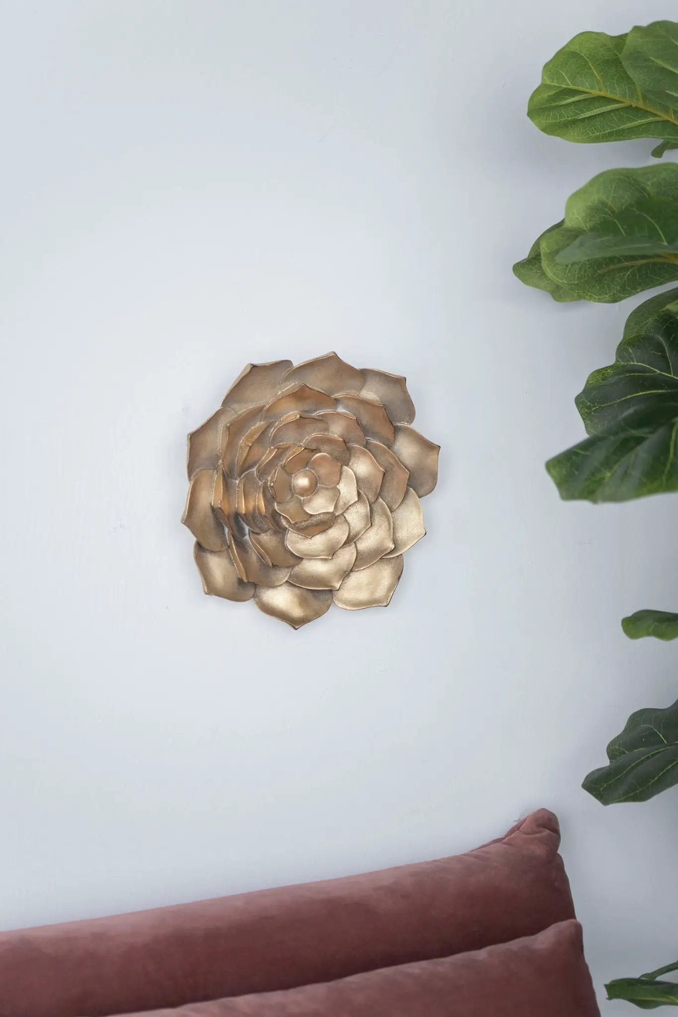 Succulent Wall Plaque Resin by HouseOfZazla