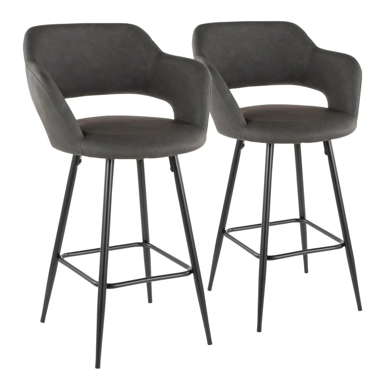 Margarite - Contemporary Counter Stool (Set of 2) by HouseOfZazla