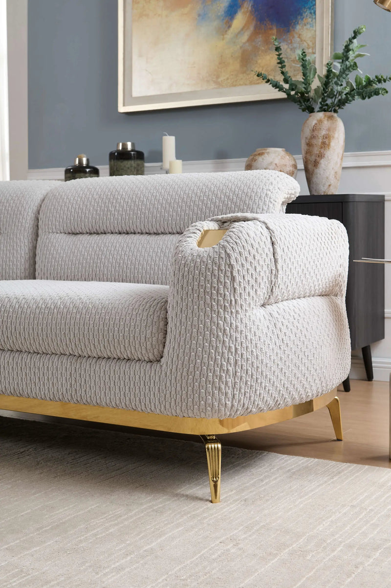 Zoe Modern Style 2PC Living Room Set by HouseOfZazla