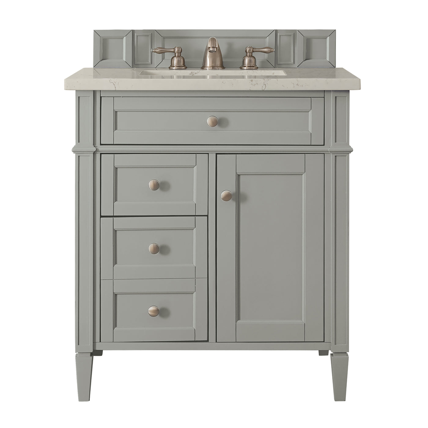 James Martin Brittany 30" Single Bathroom Vanity, Urban Gray, view 37