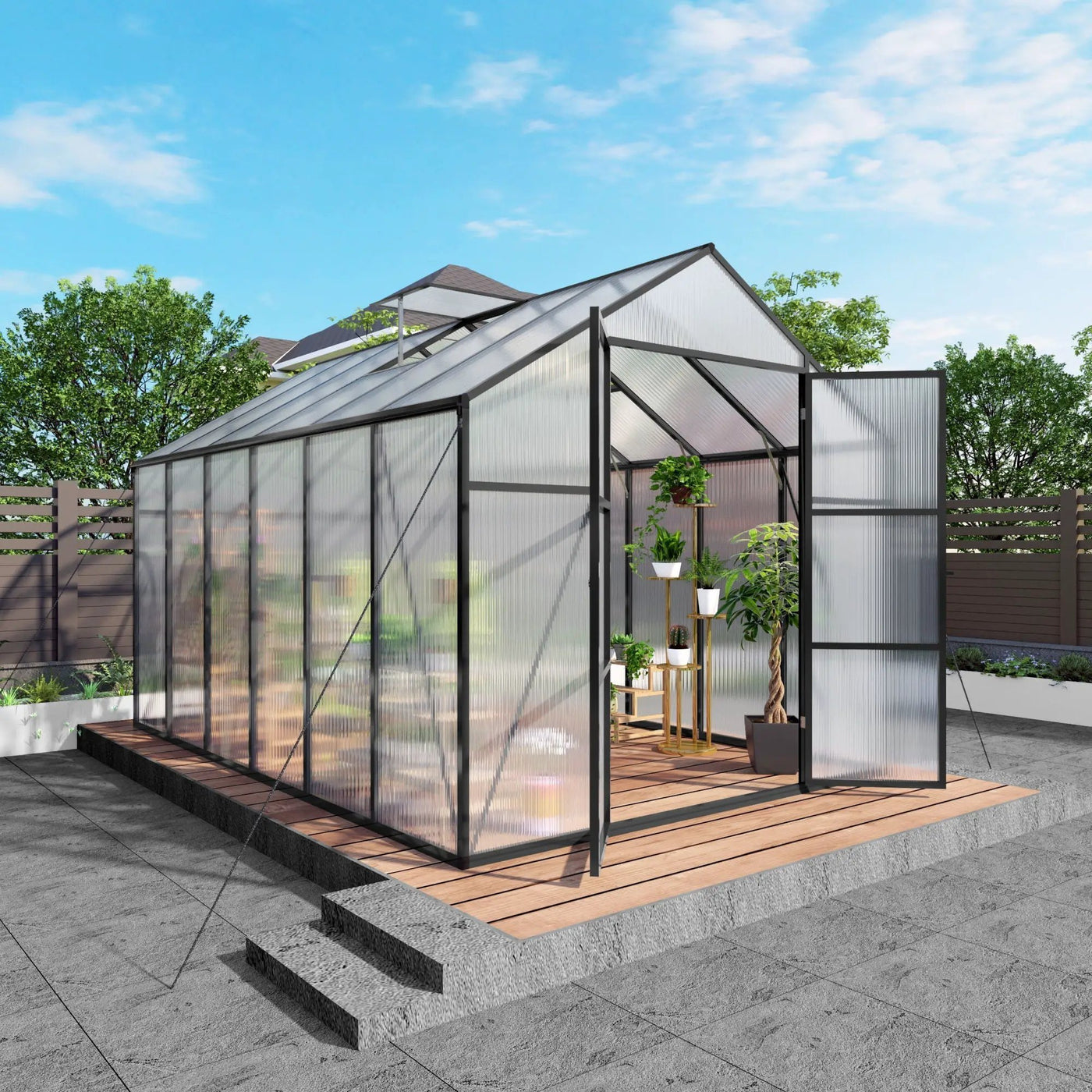 Gain Height Windproof All Season Outdoor Garden Shelter by HouseOfZazla