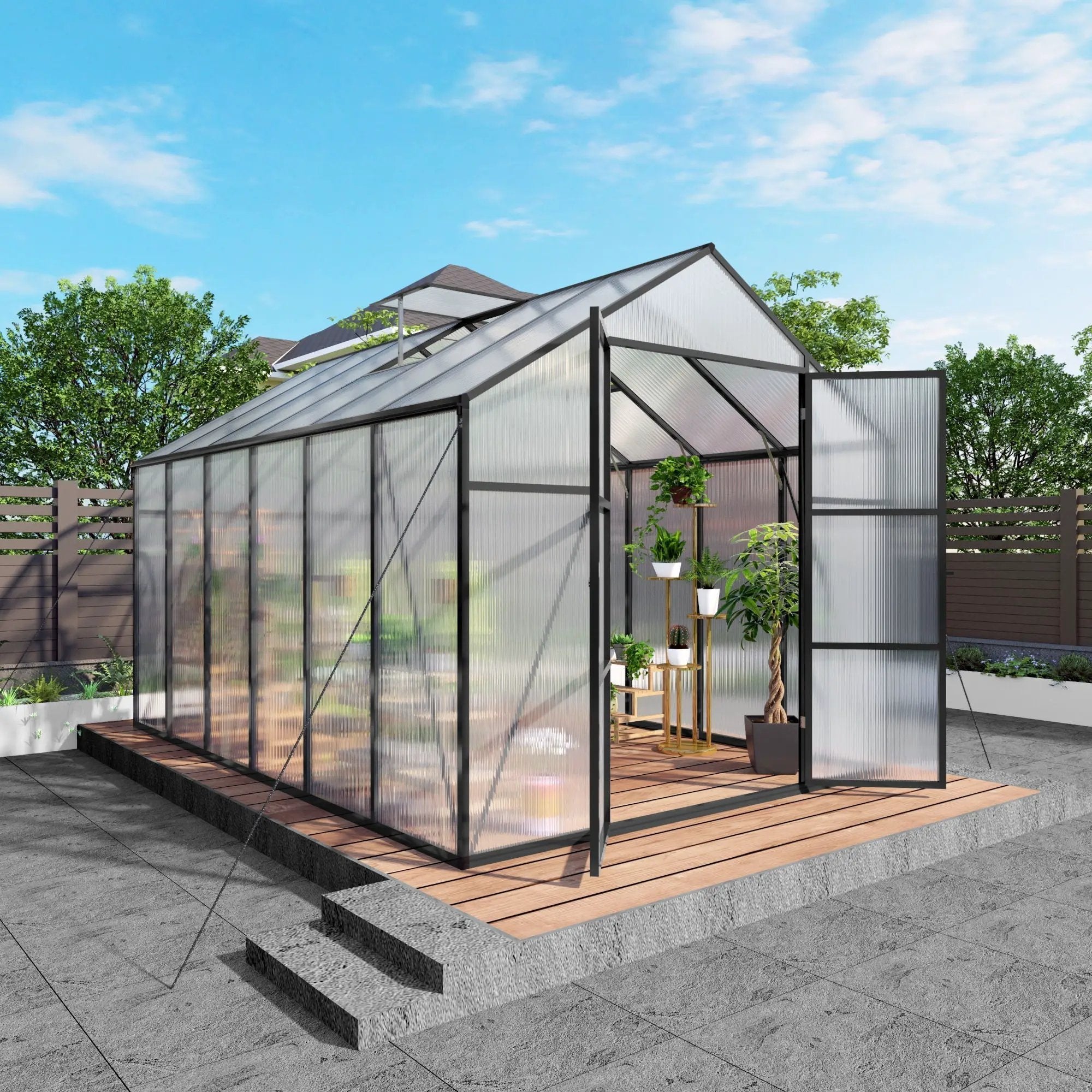 Gain Height Windproof All Season Outdoor Garden Shelter by HouseOfZazla